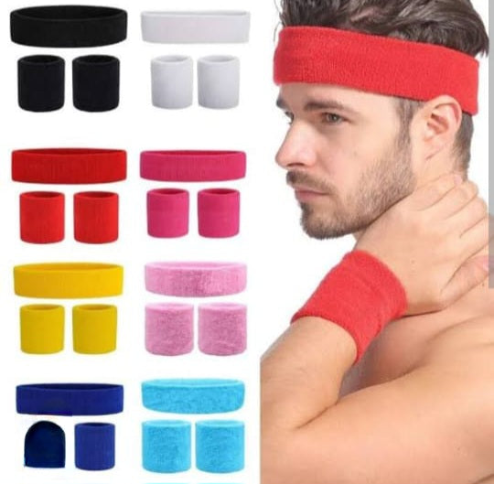 Head and Wrist Sweatbands