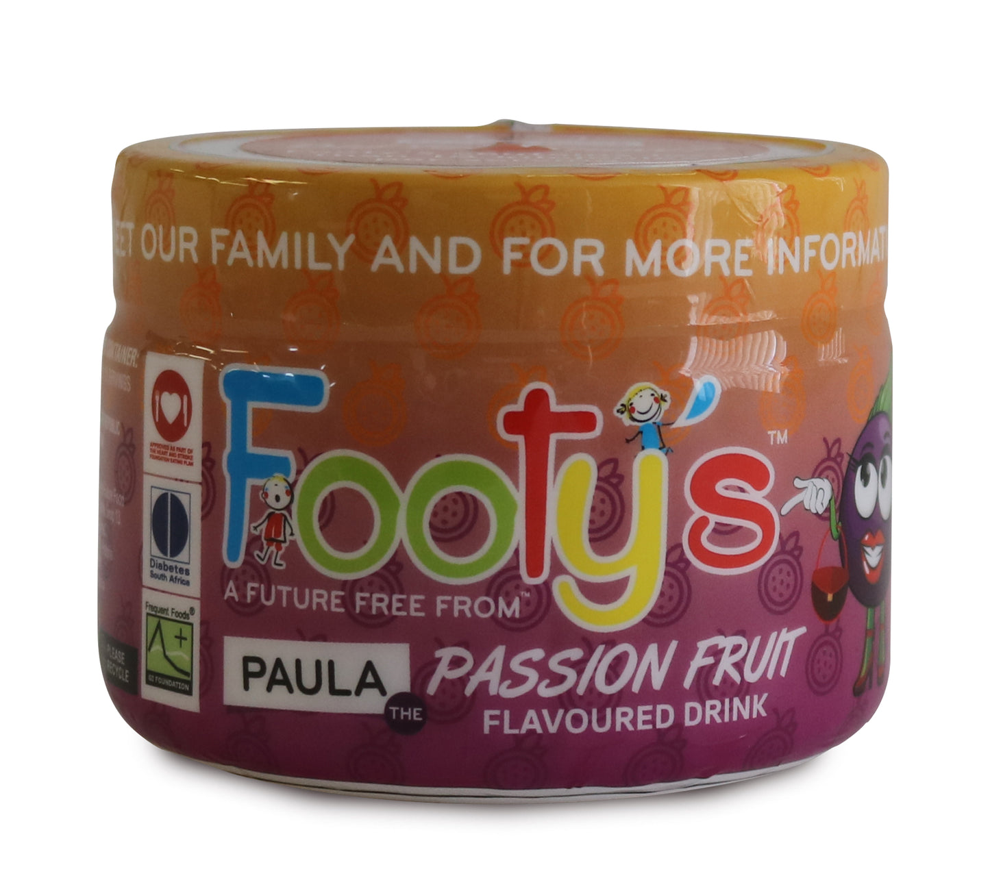 Footy's Powdered cool-drink Jar