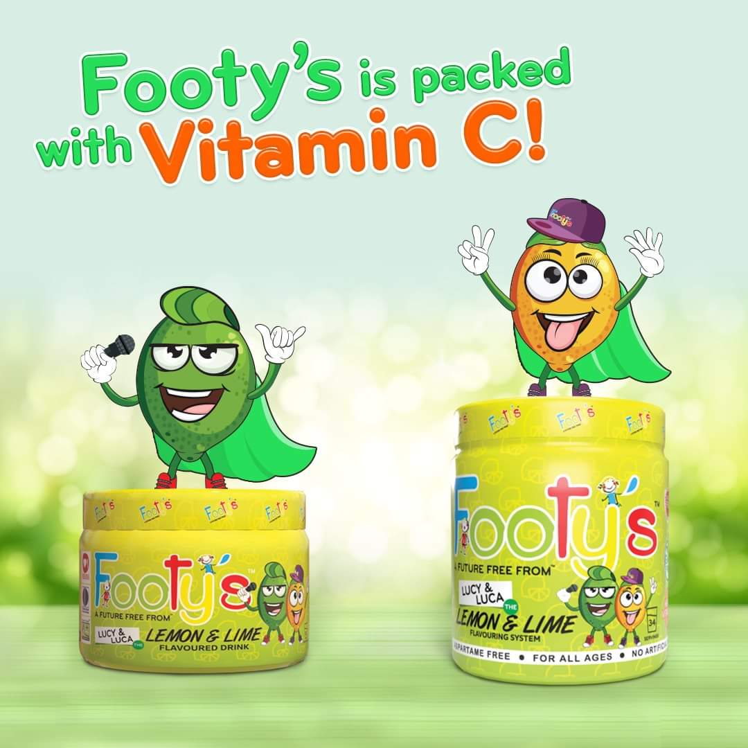 Footy's Powdered cool-drink Jar