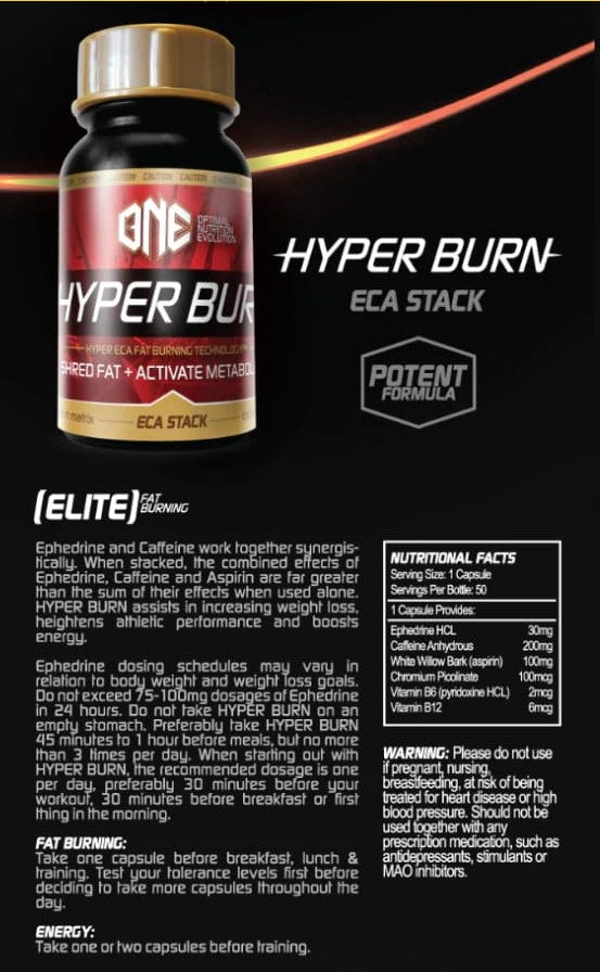 HyperBurn ECA STACK