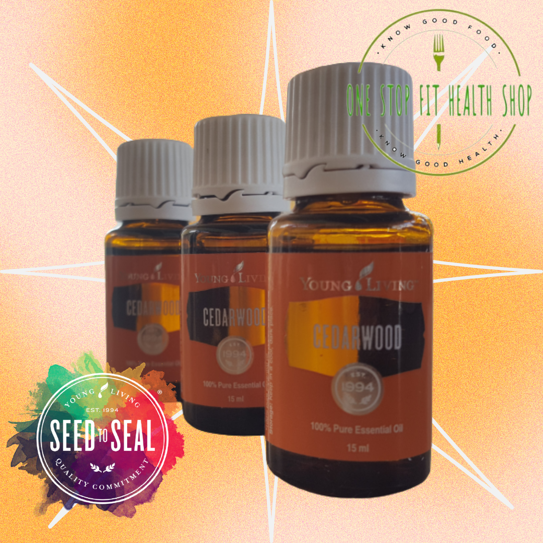 Young Living Cedarwood Essential Oil Singles 15ml For 1x Bottle