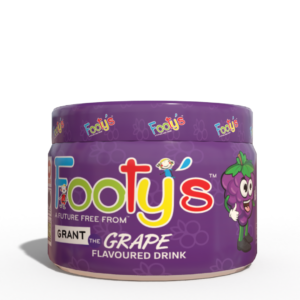 Footy's Powdered cool-drink Jar