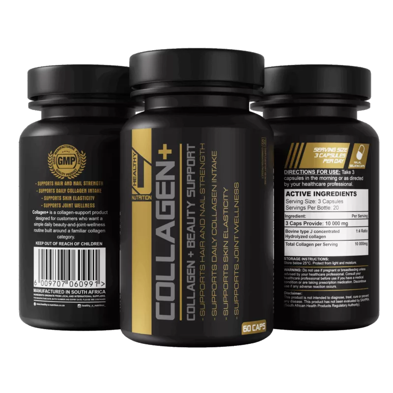Collagen Renew bottle, back label