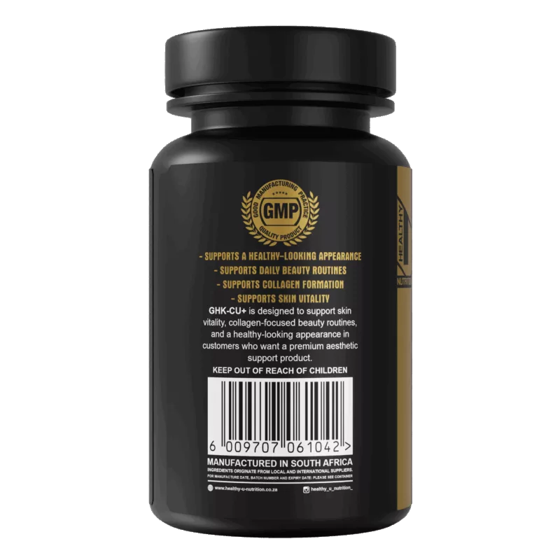 GHK-Cu Rejuvenate bottle, side view