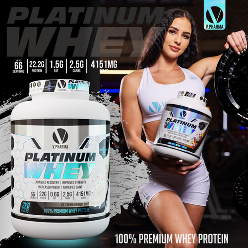 V-Pharma Platinum Whey, label