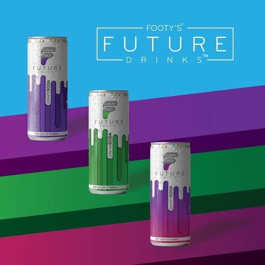 Footy's Sugar Free Soda Can 300ml