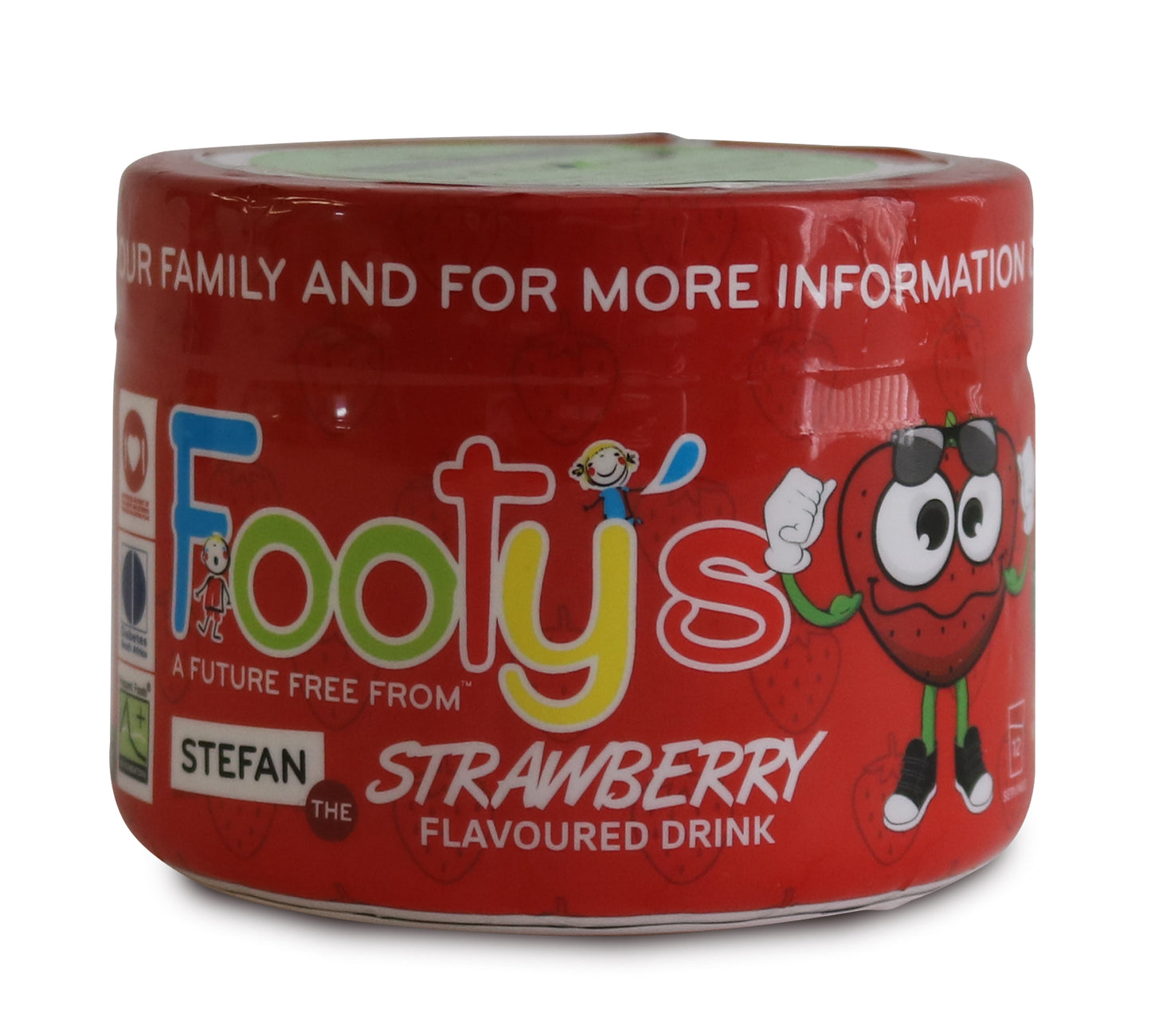 Footy's Powdered cool-drink Jar