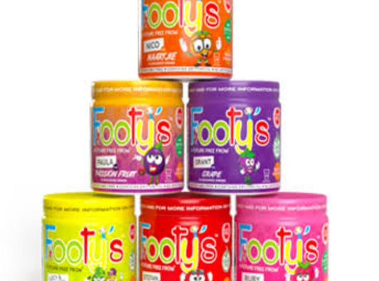 Footy's Powdered cool-drink Jar