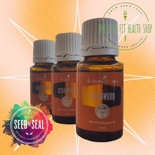 Young Living Cedarwood Essential Oil Singles 15ml For 1x Bottle