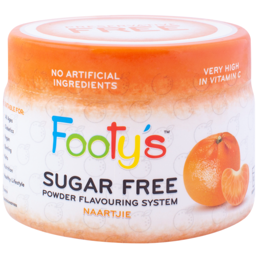 Footy's Powdered cool-drink Jar